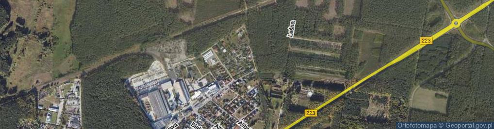 Zdjęcie satelitarne Jaśminowa ul.